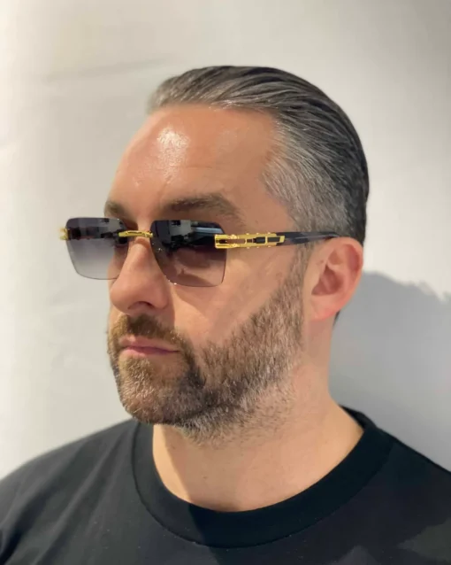 Men,Sunglasses,Women Dita Meta-Evo One DTS147-A-01 Rectangle Sunglasses Dita