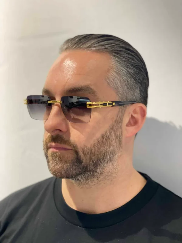 Men,Sunglasses,Women Dita Meta-Evo One DTS147-A-01 Rectangle Sunglasses Dita