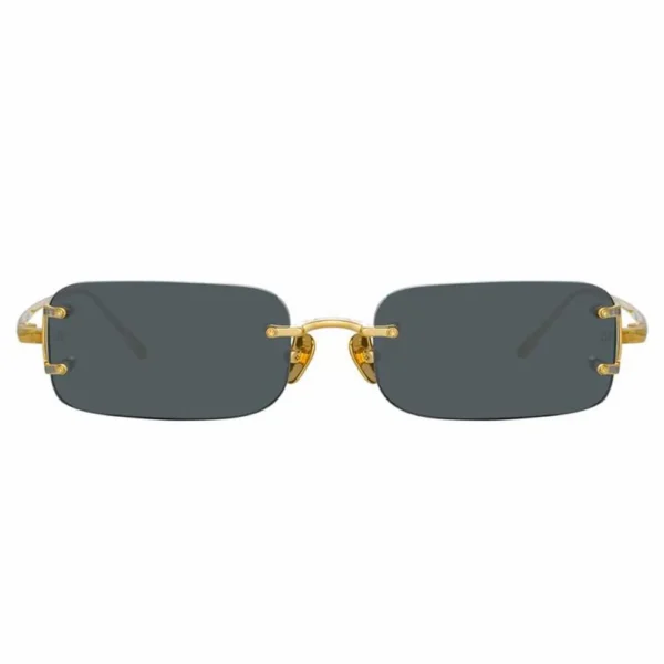 Sunglasses,Women Linda Farrow sunglasses LFL/1131/GOLD X BLACK Linda Farrow