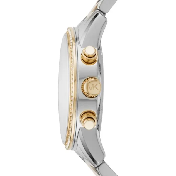 Original Watches,Women Michael Kors original-watches Women's Ritz Stainless Steel Watch With Crystal Topring MK6474 Michael Kors