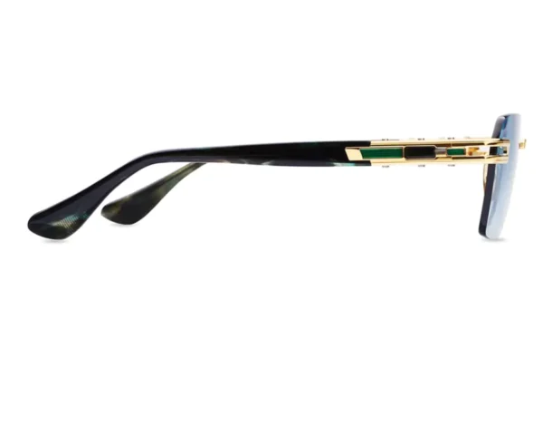 Men,Sunglasses,Women Dita Meta-Evo One DTS147-A-01 Rectangle Sunglasses gold-x-blue Dita
