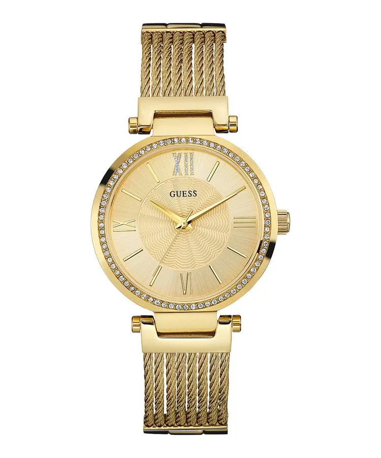 Original Watches,Women Guess original-watches soho-quartz-movement-gold-dial-ladies-watch-w0638l2 Guess