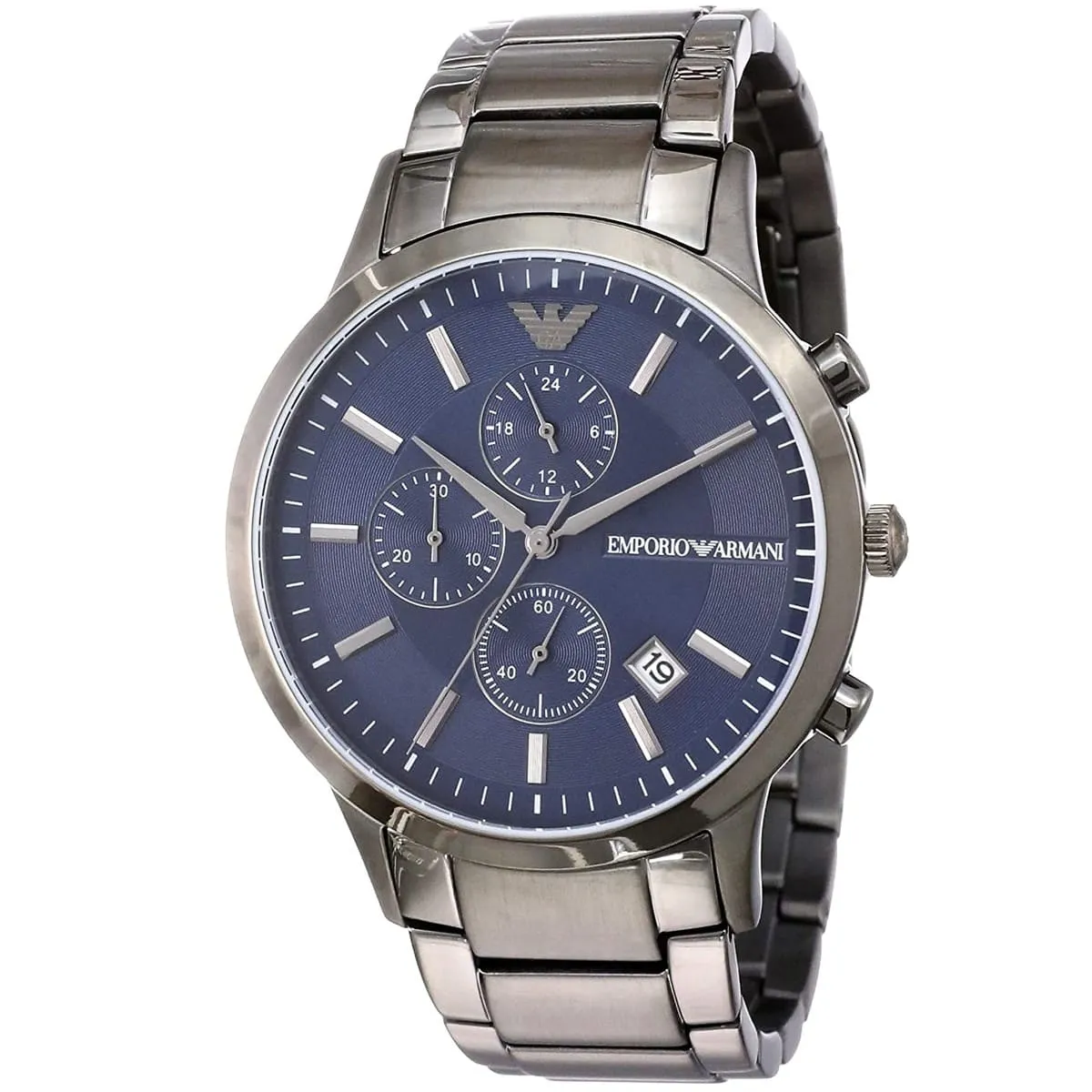 Men,Watches,Men,Original Watches Armani original-watches Renato Chronograph Quartz Blue Dial Men