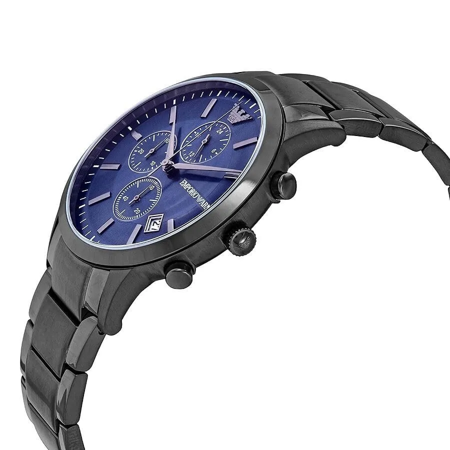 Men,Watches,Men,Original Watches Armani original-watches Renato Chronograph Quartz Blue Dial Men