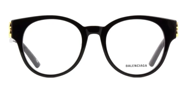 Eyeglasses,Women Balenciaga eyeglasses BB0173O 001B Balenciaga