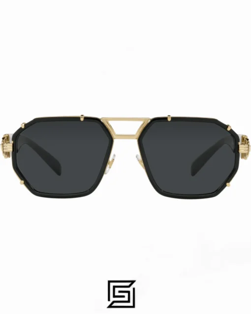 Sunglasses,Women sunglasses VERSACE VE2228/GOLD  X BLACK Versace