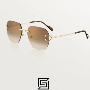 Men,Sunglasses sunglasses CARTIER CT0396 006/GOLD X HONEY Cartier