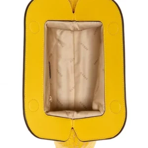 Bags,Leather,Women bags GUESS Hassie Soho Satchel Lemon yellow VG839706 Guess