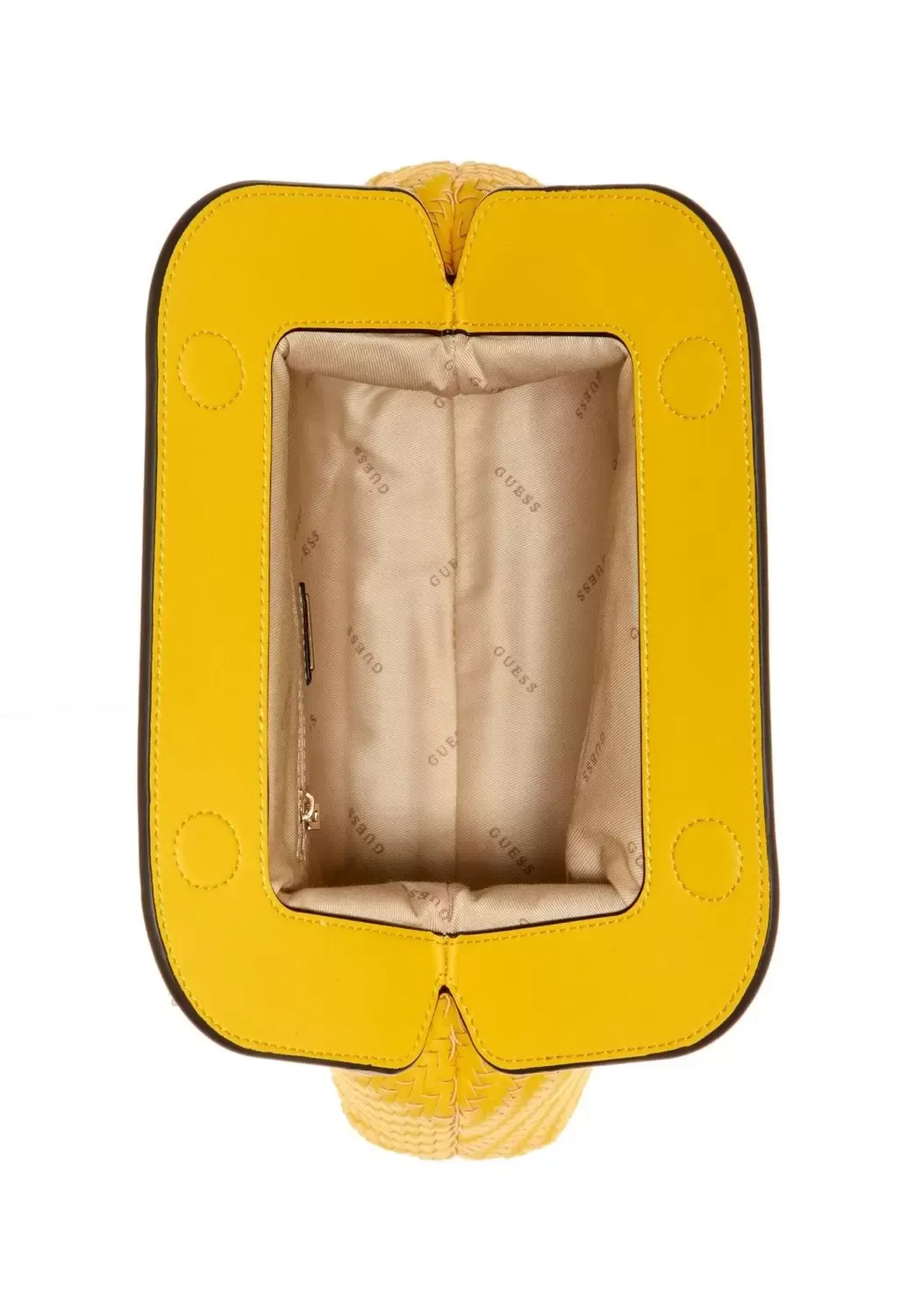 Bags,Leather,Women bags GUESS Hassie Soho Satchel Lemon yellow VG839706 Guess