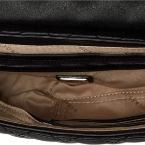 Bags,Leather,Women Guess bags womens Illy Convertible Crossbody Flap, Black, One Size US Guess