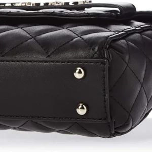 Bags,Leather,Women Guess bags womens Illy Convertible Crossbody Flap, Black, One Size US Guess