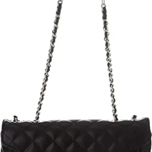 Bags,Leather,Women Guess bags womens Illy Convertible Crossbody Flap, Black, One Size US Guess