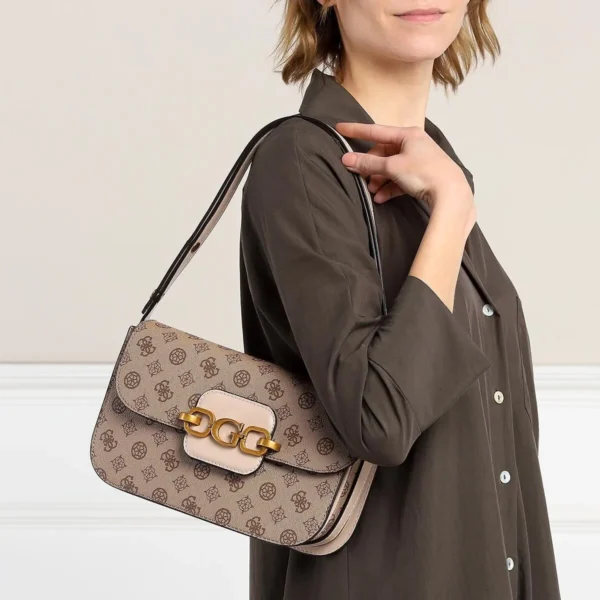 Bags,Leather,Women Guess bags BACKPACK Cessily HWTW76 79310 WHITE MULTI Guess