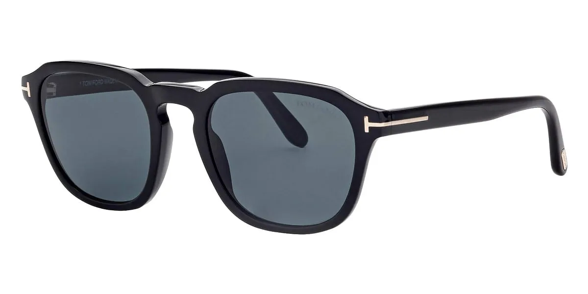 Men,Sunglasses Tom Ford sunglasses FT0931 Avery 01V 52 - Shiny Black Tom Ford