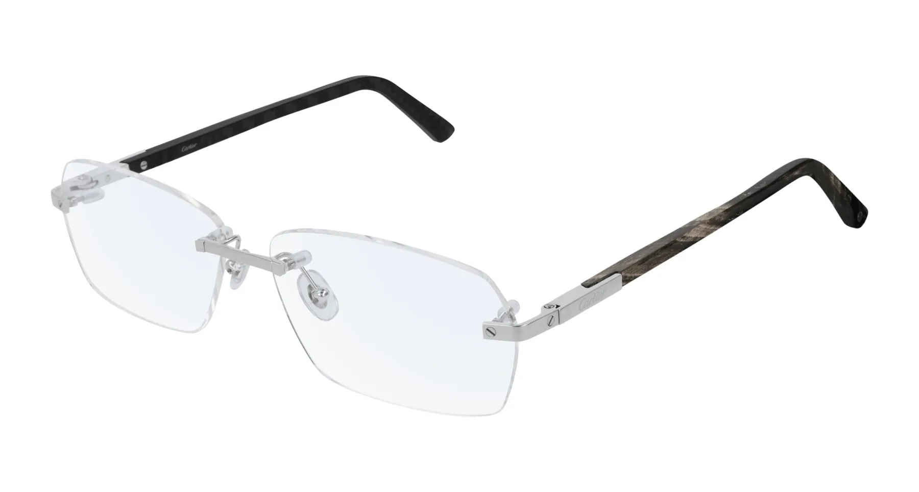 Eyeglasses,Men,Women Cartier eyeglasses CT0099/SILVER Cartier