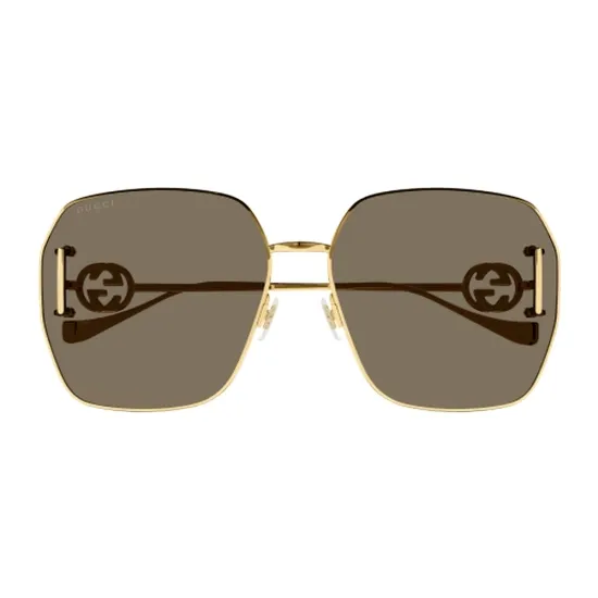 Sunglasses,Women Gucci GG1207SA 005 Oversized Square Sunglasses Gucci