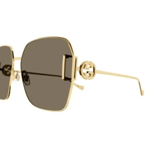 Sunglasses,Women Gucci GG1207SA 005 Oversized Square Sunglasses Gucci
