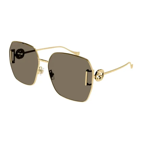 Sunglasses,Women Gucci GG1207SA 005 Oversized Square Sunglasses Gucci