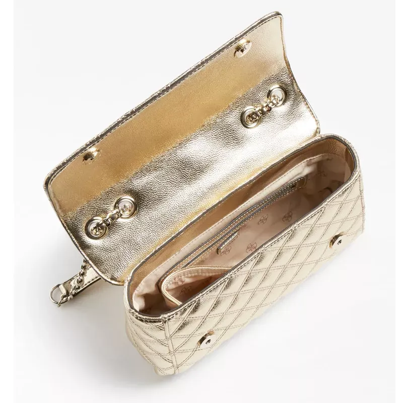 Bags,Leather,Women bags Guess Cessily Shoulder Bag and Trotter Verne Gold HWMG7679210 GOL Guess