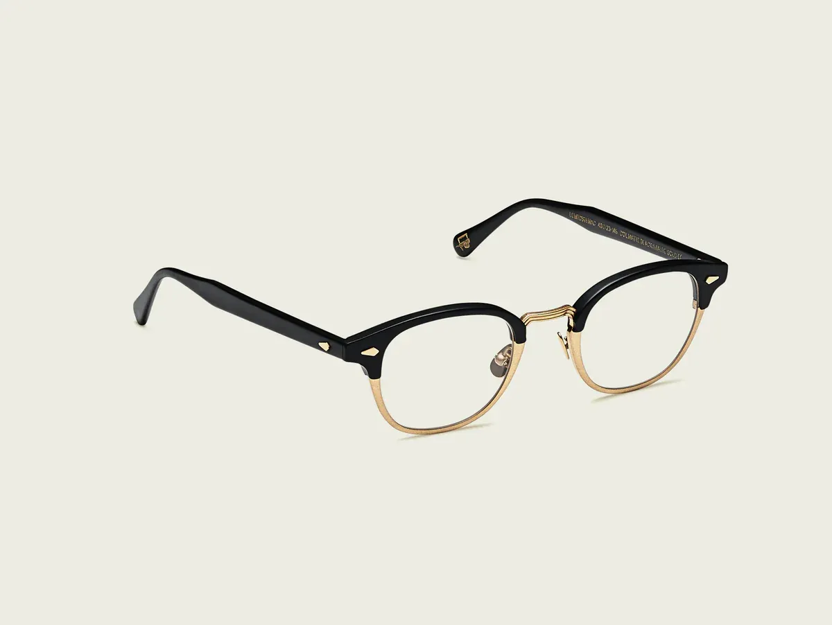 Eyeglasses,Men,Women eyeglasses LEMTOSH/BLACK GOLD Moscot