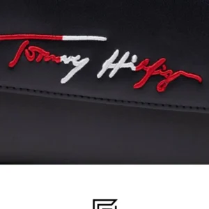 Bags,Leather,Women leather DARK BLUE TOMMY HILFIGER BAG DW5 DESERT SKY AW0AW11073 Tommy Hilfiger