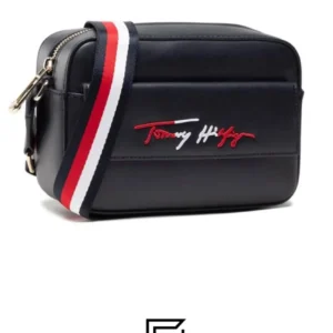 Bags,Leather,Women leather DARK BLUE TOMMY HILFIGER BAG DW5 DESERT SKY AW0AW11073 Tommy Hilfiger