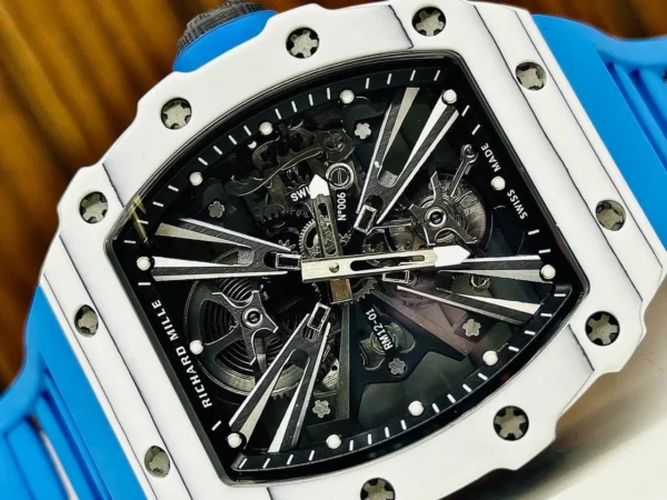 Men,Watches Richard Mille watches RM12-01 CA-FQ LIMITED EDITION RAFAEL NADAL BLUE Richard Mille