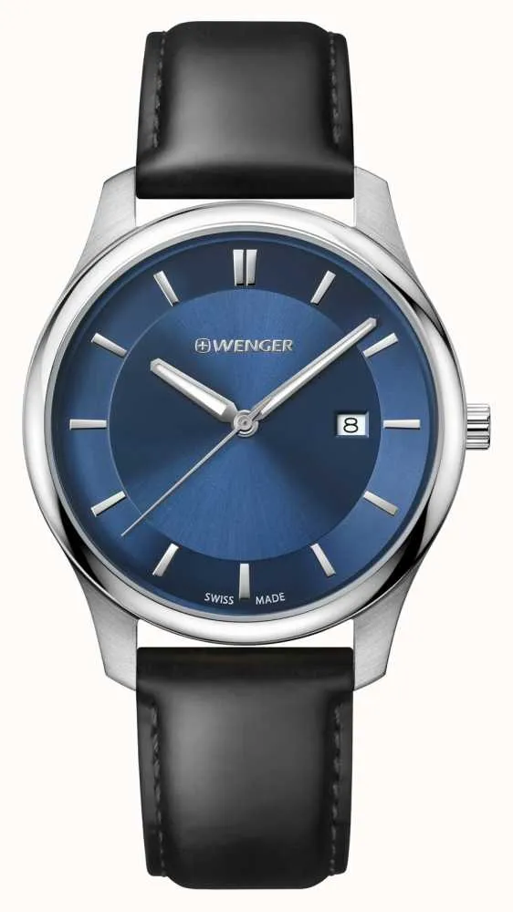 Men,Original Watches Wenger original-watches 01.1441.118 Classic Watch with SuperLuminova® Enhanced Display Wenger