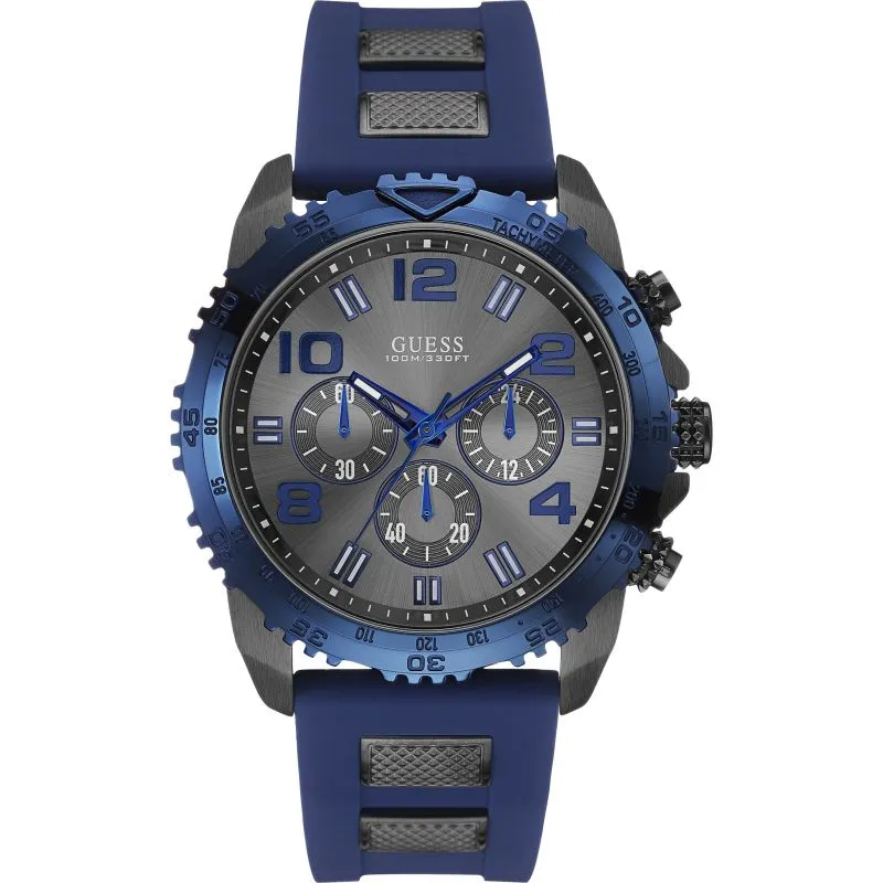 Men,Original Watches Guess original-watches Sport Watch for Men, Silicone, Analog - W0599G2 Guess