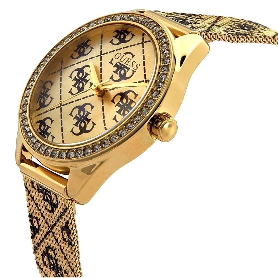 Original Watches,Women Guess original-watches 36.5 mm Claudia W1279L2, Gold/Champagne/Gold, One Size, Bracelet Guess
