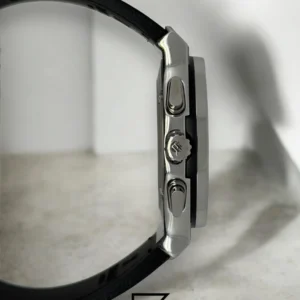 Men,Watches watches HUBLOT CLASSIC NEW - Black Leather Band - Black Dial - Silver Body Hublot