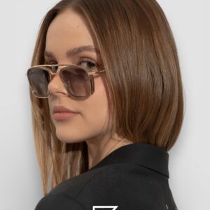 John Dalia BARD C301 Grey Lenses and Black Frame Sunglasses - Image 5