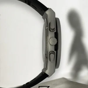 Men,Watches watches HUBLOT CLASSIC NEW - Black Leather Band - Black Dial - Grey Titanium Body Hublot