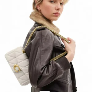 Bags,Leather,Women Coach leather Tabby Crossbody Wristlet With Pillow Quilting CP018 Coach