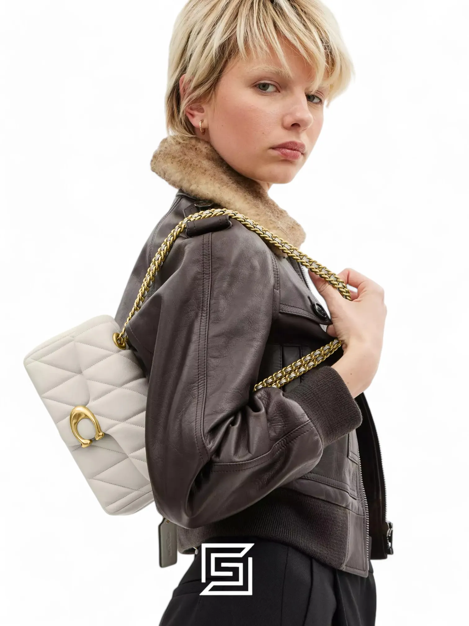 Bags,Leather,Women Coach leather Tabby Crossbody Wristlet With Pillow Quilting CP018 Coach