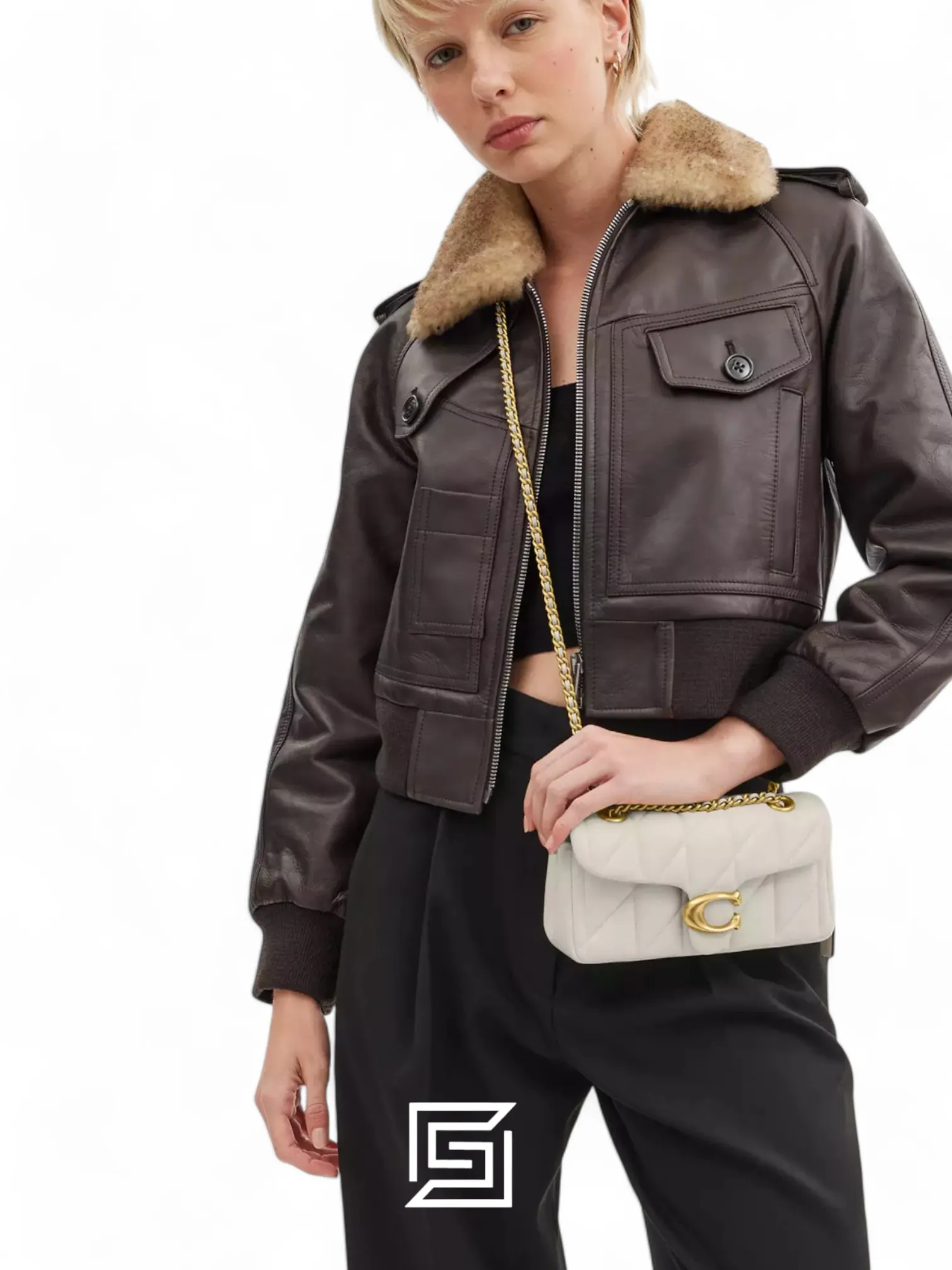 Bags,Leather,Women Coach leather Tabby Crossbody Wristlet With Pillow Quilting CP018 Coach