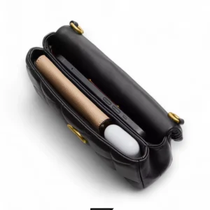 Bags,Leather,Women Coach leather Tabby Crossbody Wristlet With Pillow Quilting CP018 Black Coach
