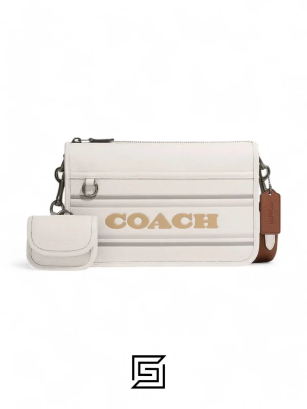 Bags,Leather,Men,Women leather Heritage Convertible Crossbody With Coach Stripe CG998 Coach