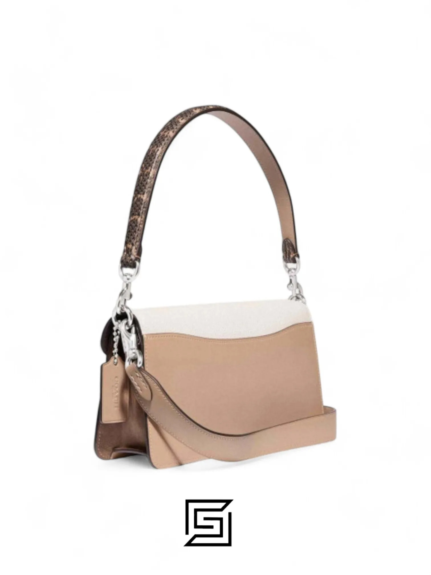 Bags,Leather,Women Coach Tabby 26 Leather & Snakeskin Shoulder Bag Style No.39972 Coach