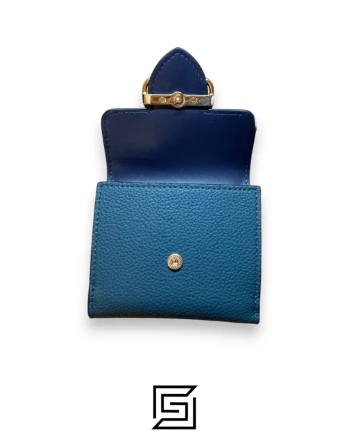 Leather,Wallets,Women Small Morgan Wallet CF473 Blue Coach