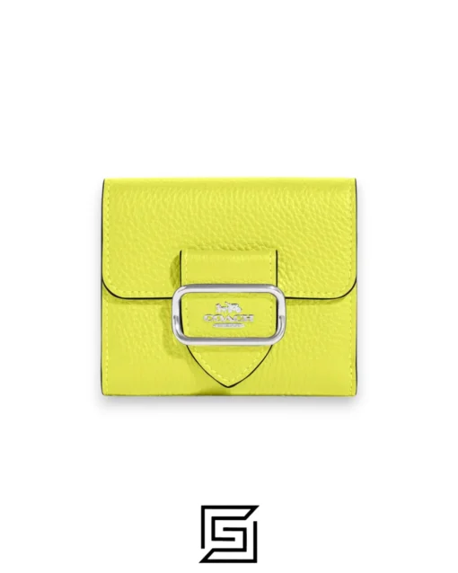 Leather,Wallets,Women Small Morgan Wallet Style No. CF473 Green Coach