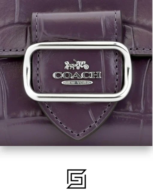 Leather,Wallets,Women Small Morgan Wallet Style No. CM263 Brown Coach