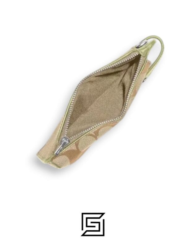 Leather,Wallets,Women Phone Crossbody In Signature Canvas Style Number C7397 khaki Green Coach
