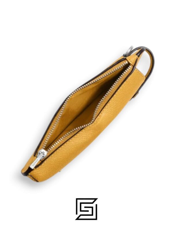 Leather,Wallets,Women Phone Crossbody Style Number C6884 Yellow Coach