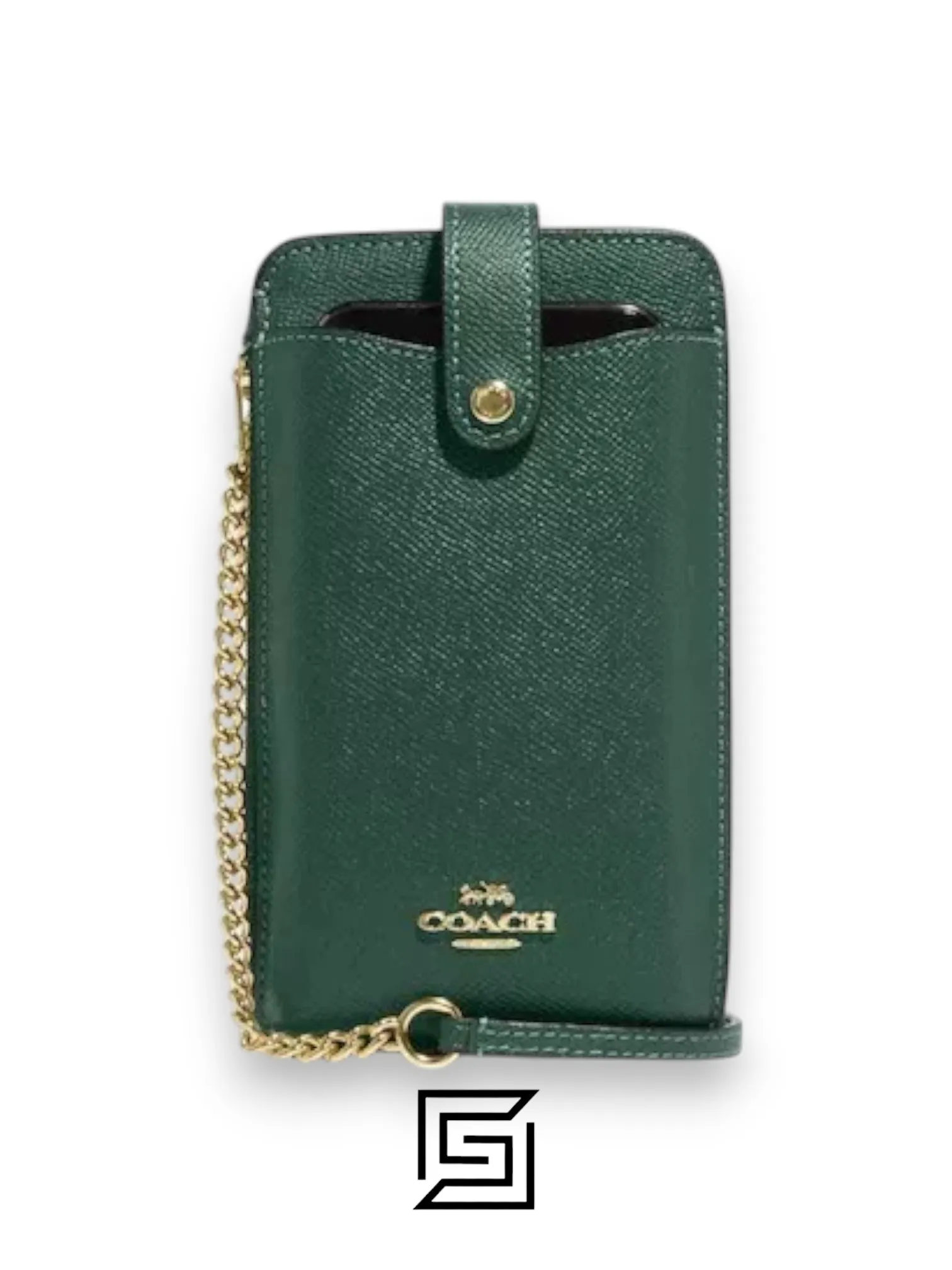 Leather,Wallets,Women Phone Crossbody Style Number C6884 Green Coach