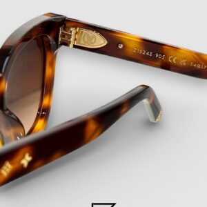 Louis Vuitton Z1524E Tiger Brown Frame with Honey Lenses - Image 5