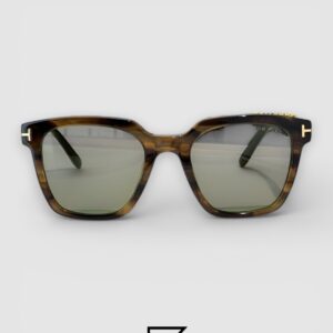 Tom Ford TF1162 Green Lenses and Tortoise Brown Frame Luxury Sunglasses - Image 2
