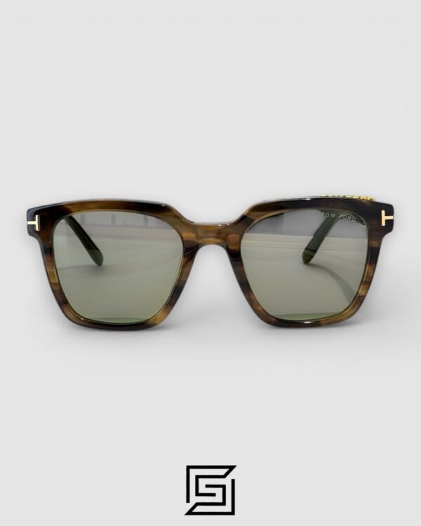 Tom Ford TF1162 Green Lenses and Tortoise Brown Frame Luxury Sunglasses