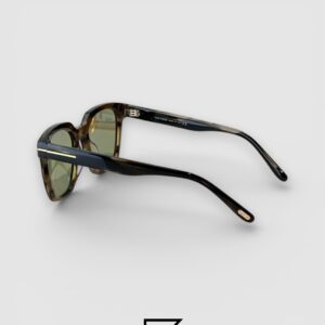 Tom Ford TF1162 Green Lenses and Tortoise Brown Frame Luxury Sunglasses - Image 3