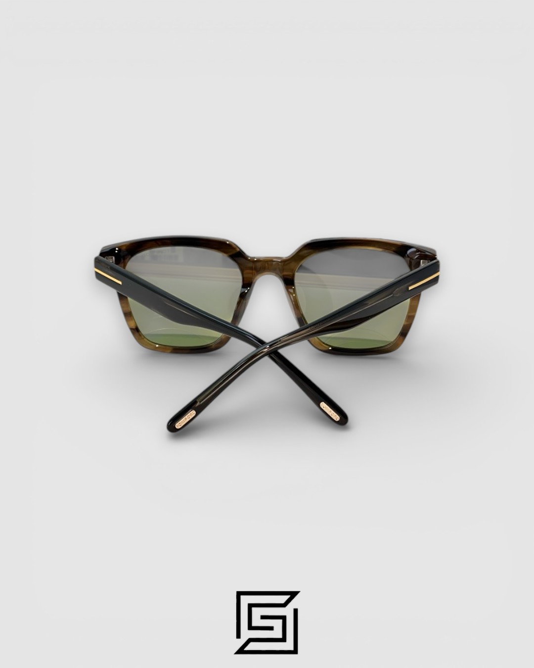 Tom Ford TF1162 Green Lenses and Tortoise Brown Frame Luxury Sunglasses - Image 4